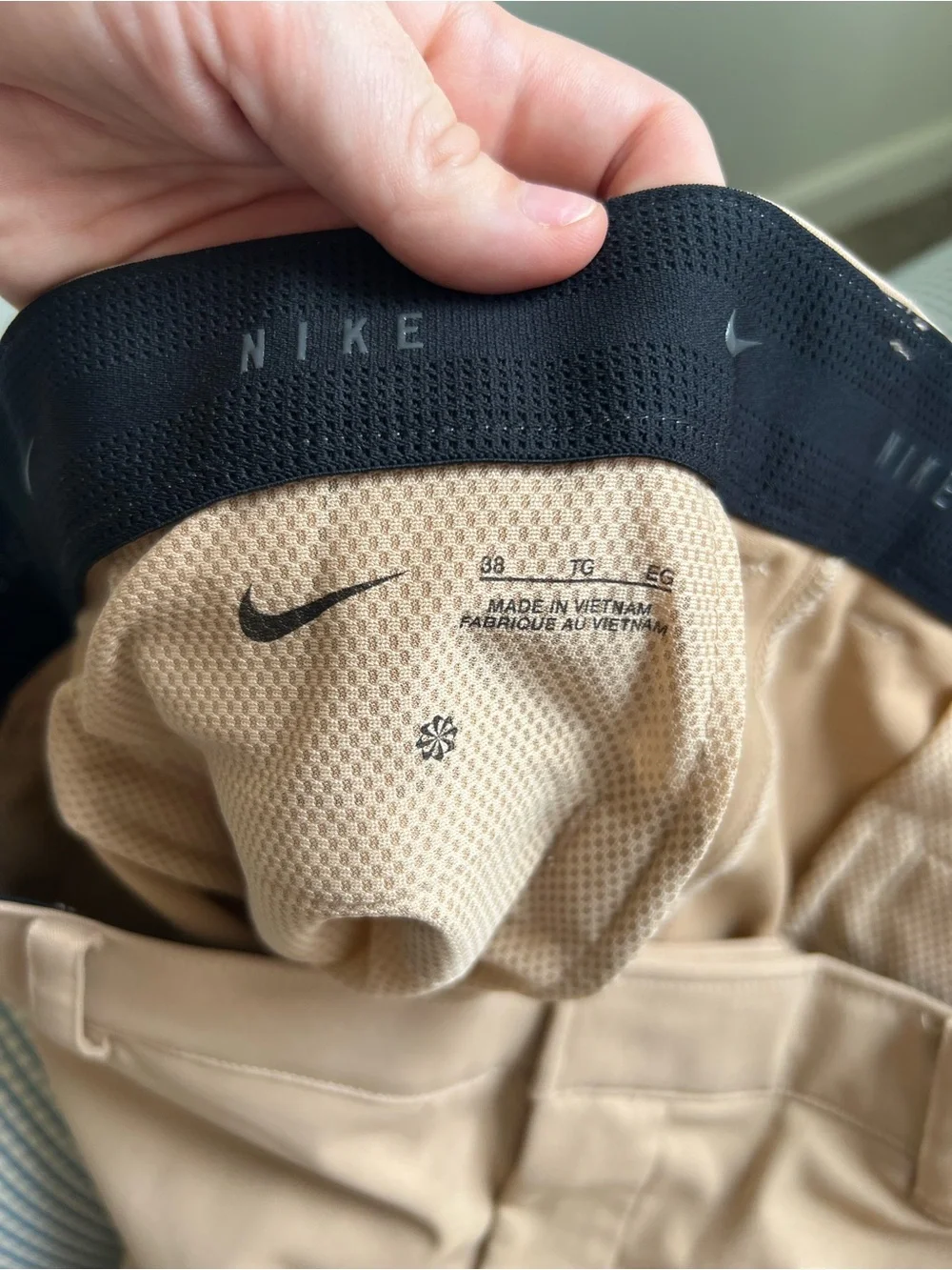 NWT Nike Men's Classic Tan Golf Shorts